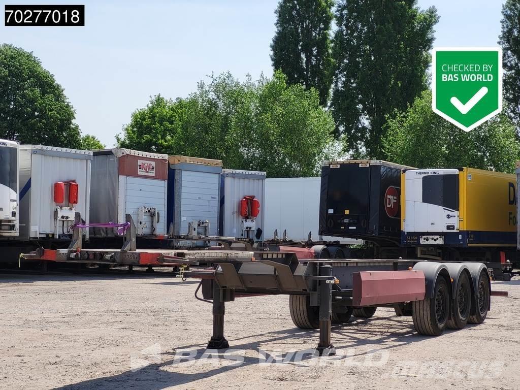 Van Hool 3 axles Containerauflieger