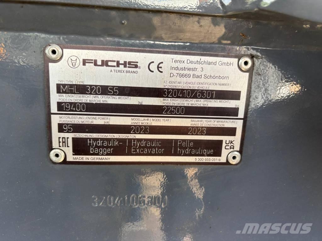 Fuchs MHL320MOD+ Materialumschlag
