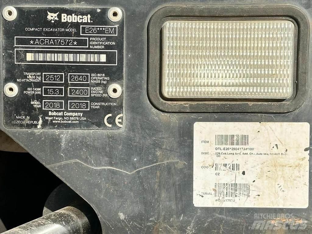 Bobcat E26 Minibagger < 7t