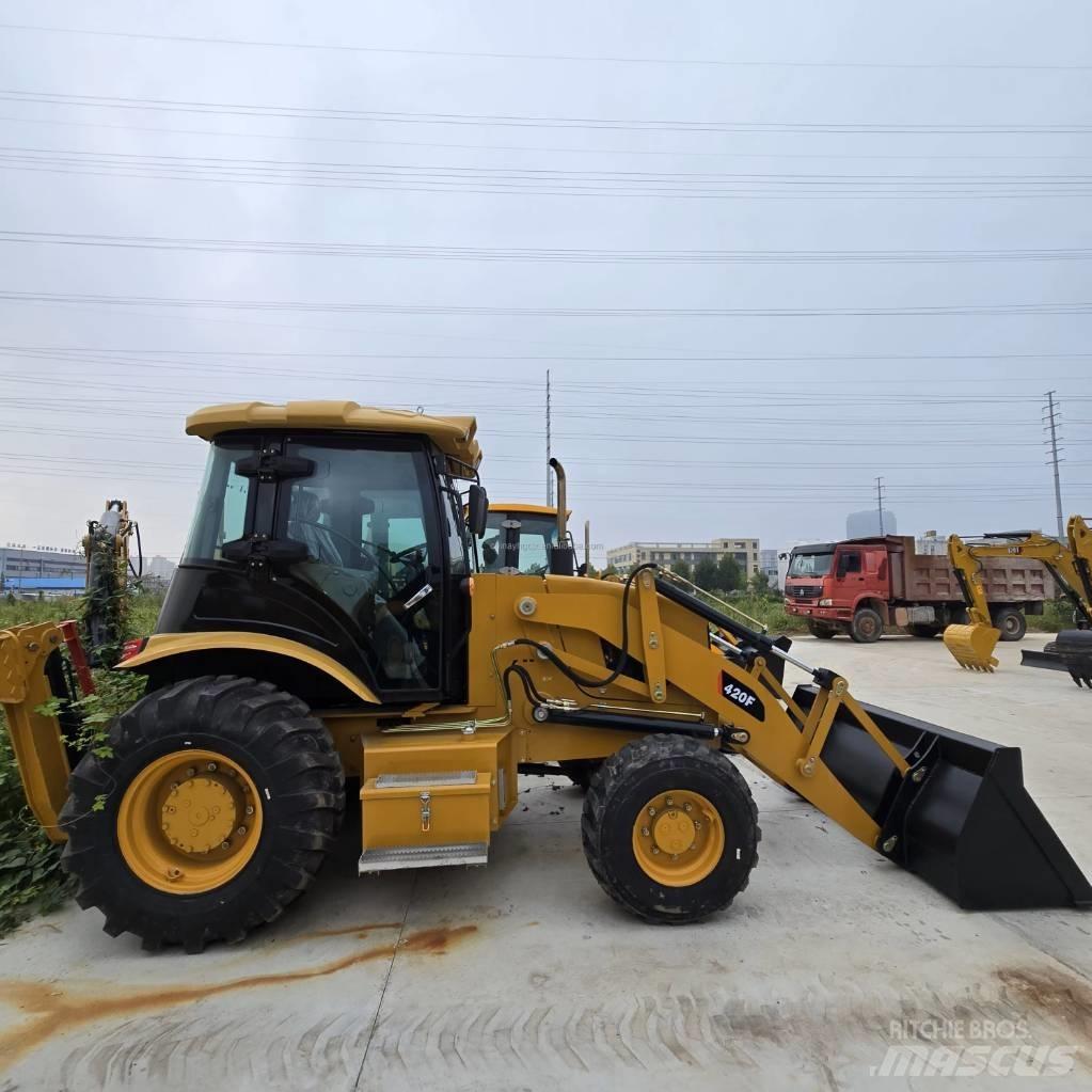 CAT 420 F Baggerlader