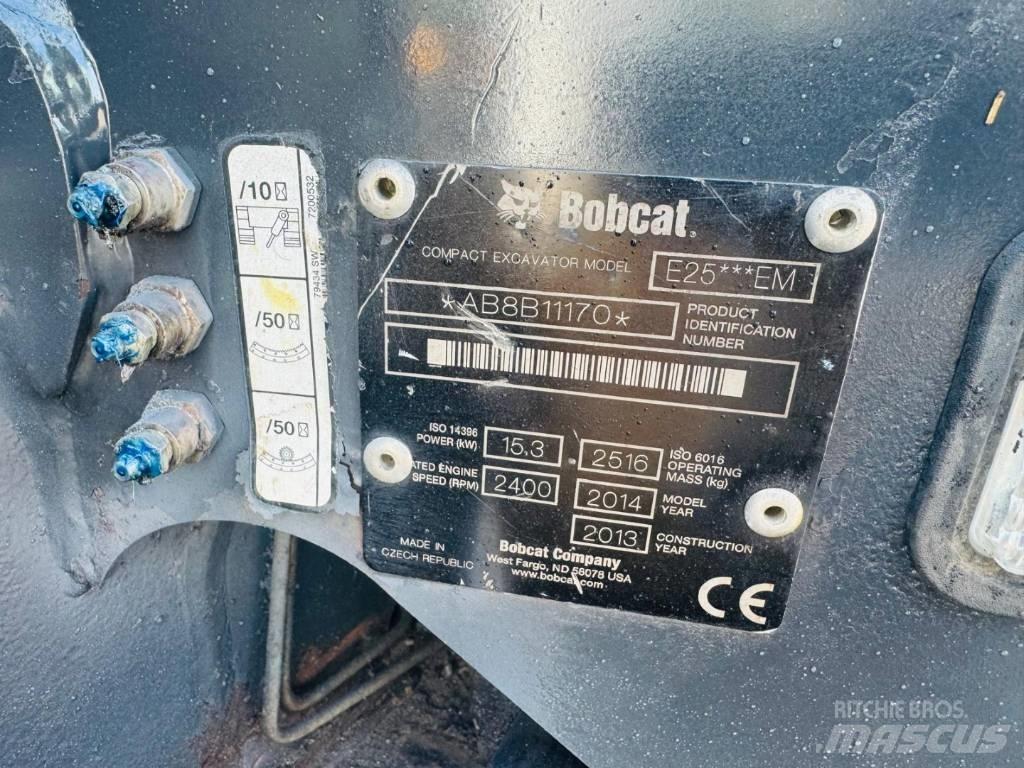 Bobcat E 25 Minibagger < 7t