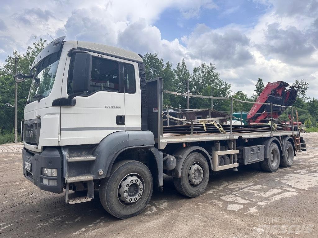 MAN TGS 35.360 8x4 Kranwagen