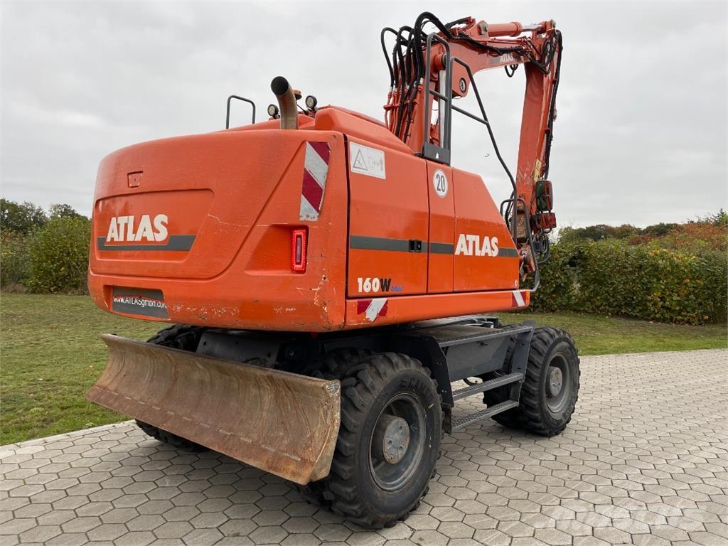 Atlas 160W-BLUE Mobilbagger