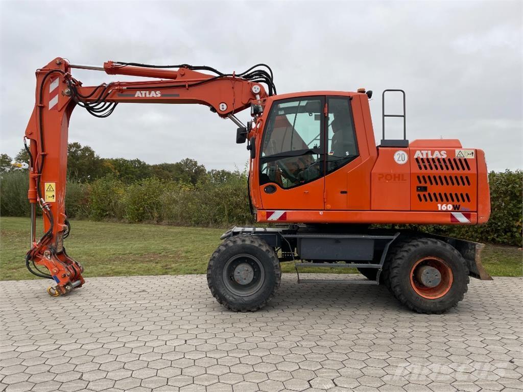 Atlas 160W-BLUE Mobilbagger