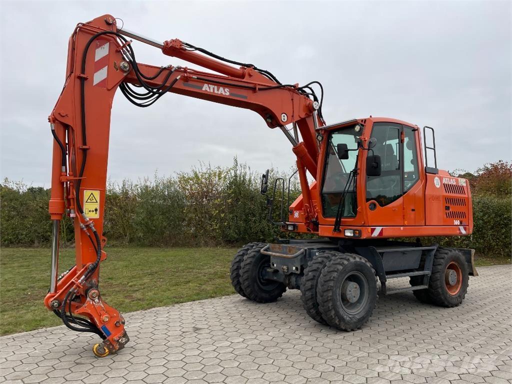 Atlas 160W-BLUE Mobilbagger