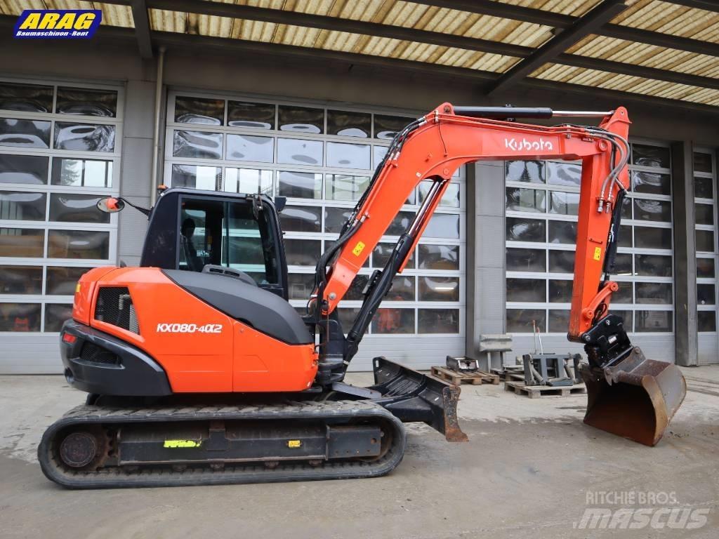 Kubota KX 080-4 Midibagger  7t - 12t