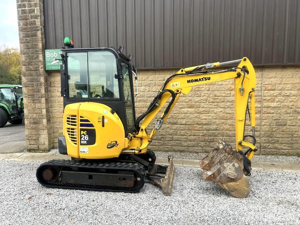 Komatsu PC26MR-3 Minibagger < 7t
