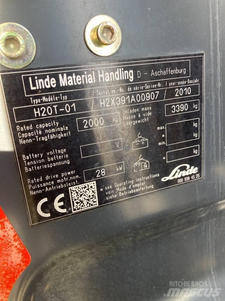 Linde H20T/391 Gasstapler