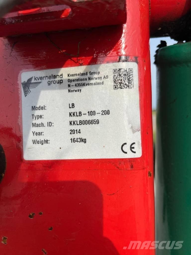 Kverneland LB100-200 Wendepflüge