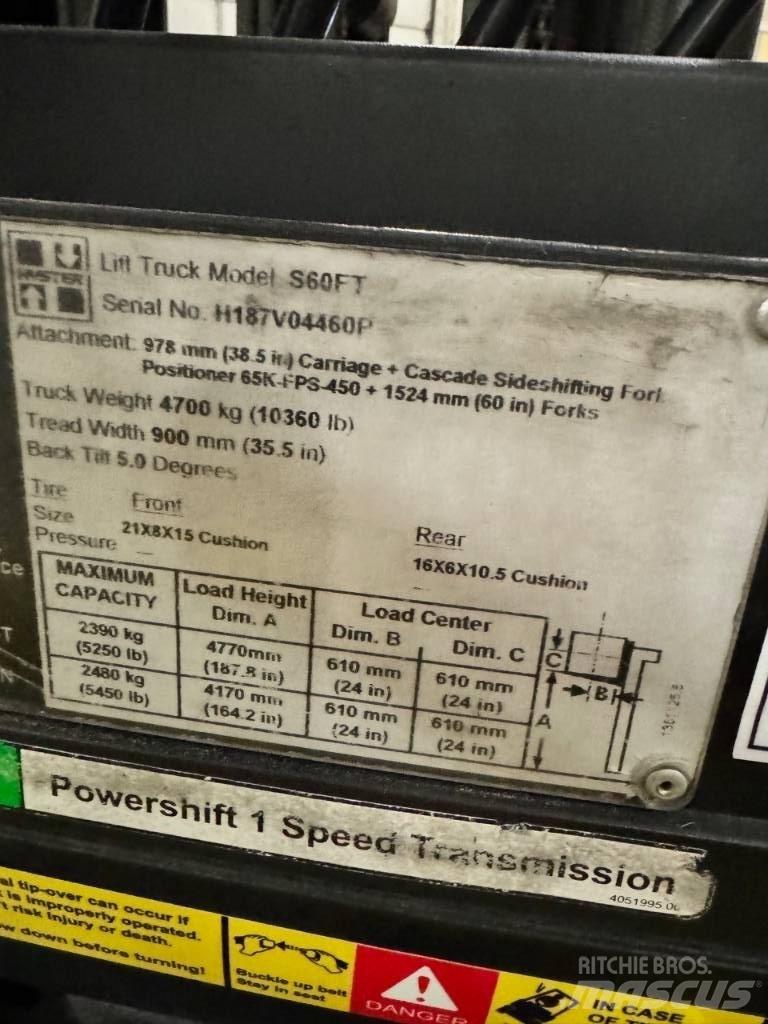 Hyster S 60 FT Andere Gabelstapler