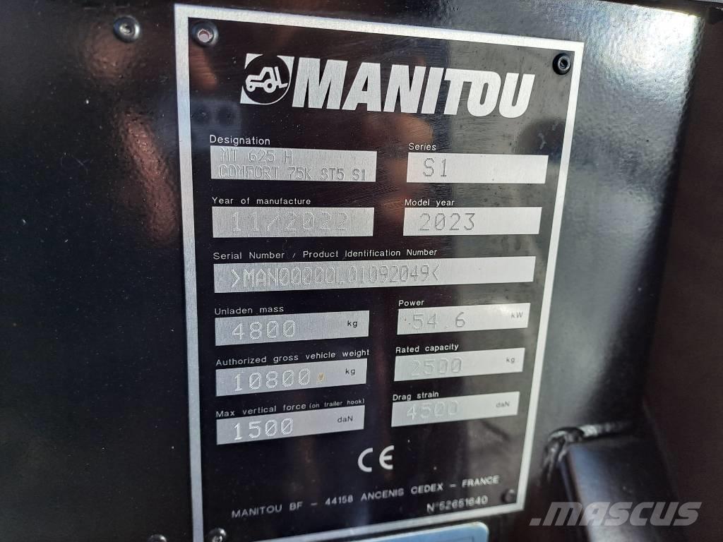 Manitou MT 625 H Teleskoplader