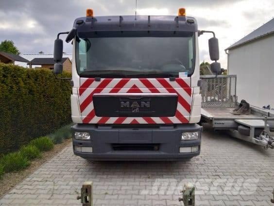 MAN TGM Pritschenwagen/Pritschenwagen mit Seitenklappe