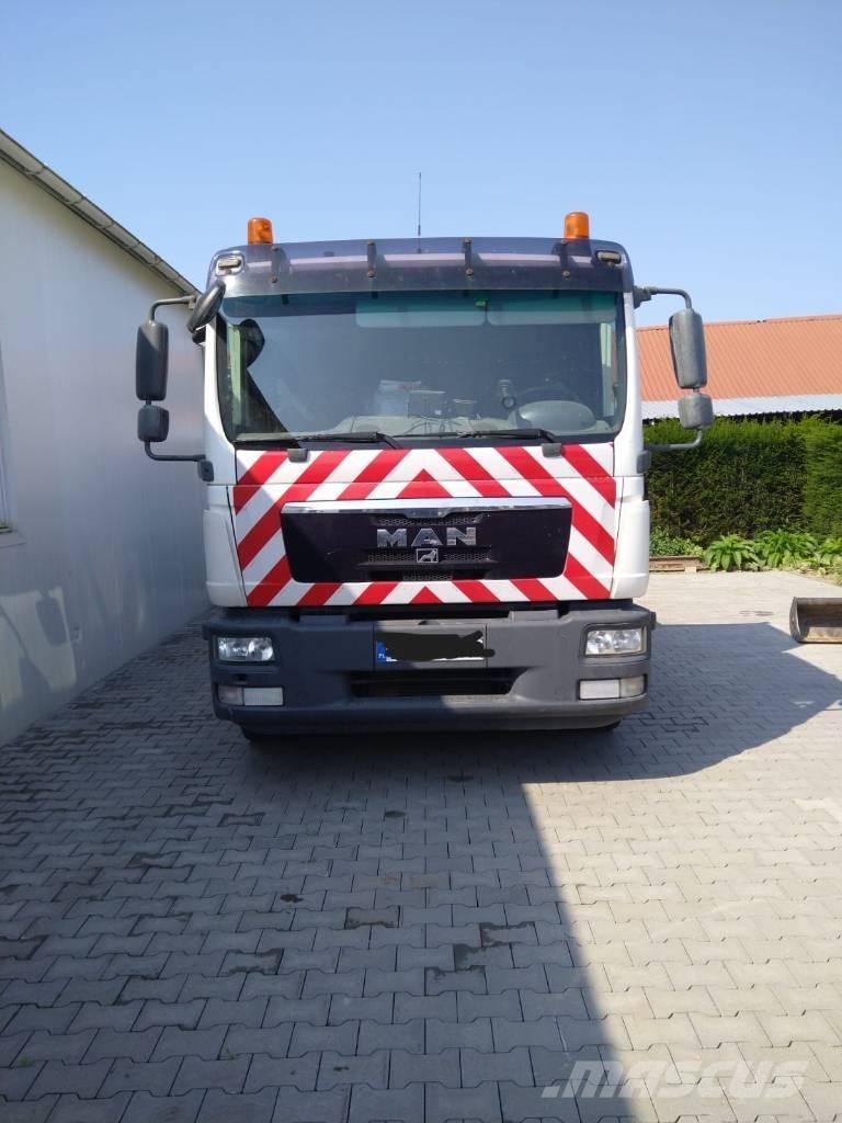 MAN TGM Pritschenwagen/Pritschenwagen mit Seitenklappe