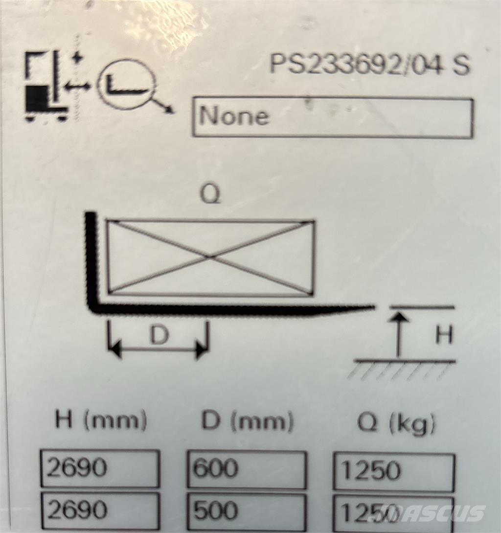 Atlet PS125 Deichselstapler