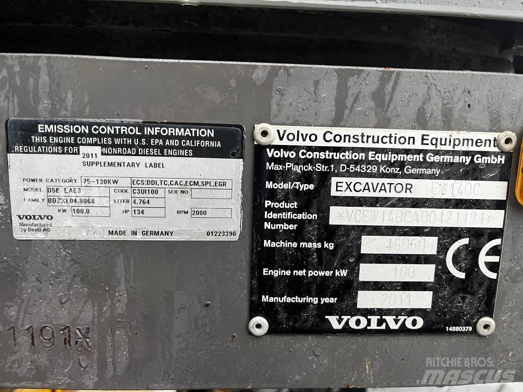 Volvo EW 140 C Mobilbagger