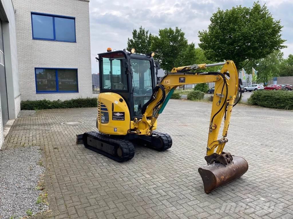 Komatsu PC26MR-3 Minibagger < 7t