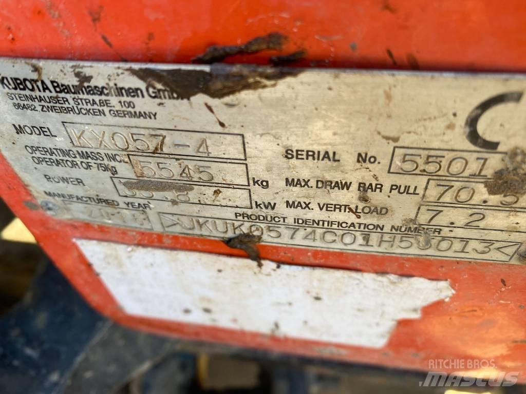 Kubota KX 057-4 Minibagger < 7t
