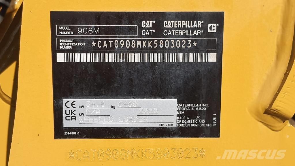 CAT 908M  Cat 908 Radlader