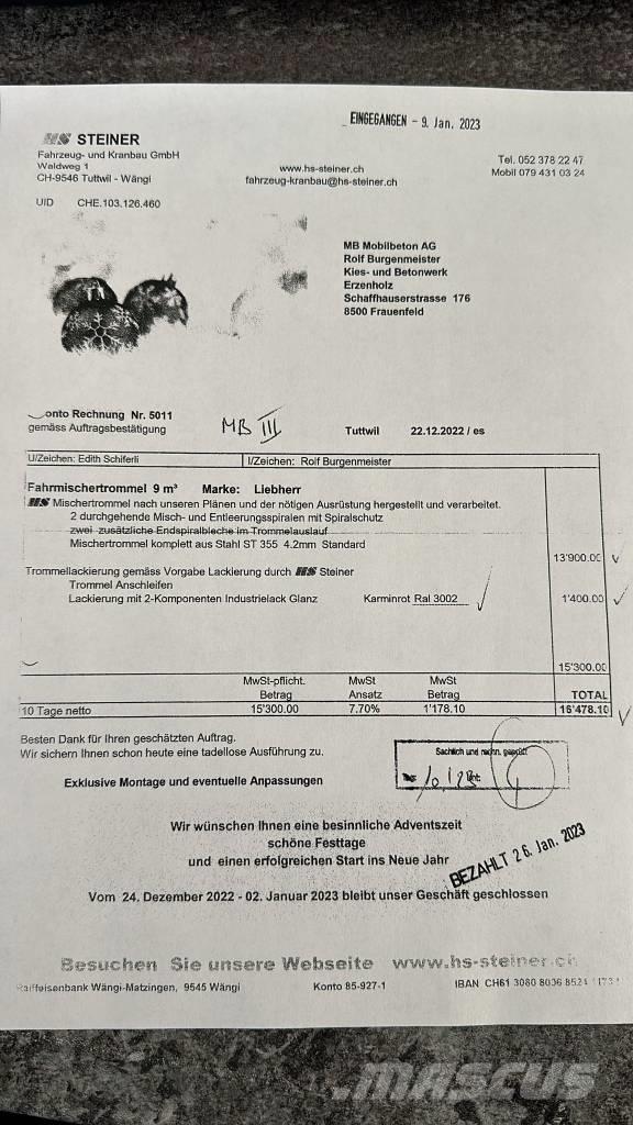 MAN 35.400 Betonmischer