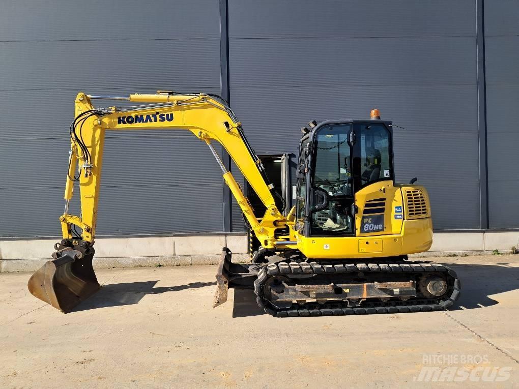 Komatsu PC80MR-5E0 Midibagger  7t - 12t