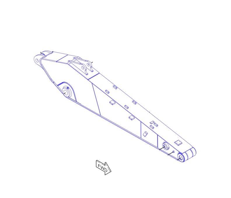 CAT 320 Ausleger