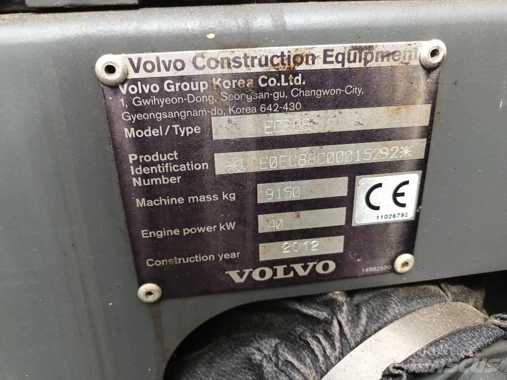 Volvo ECR 88 PLUS Midibagger  7t - 12t