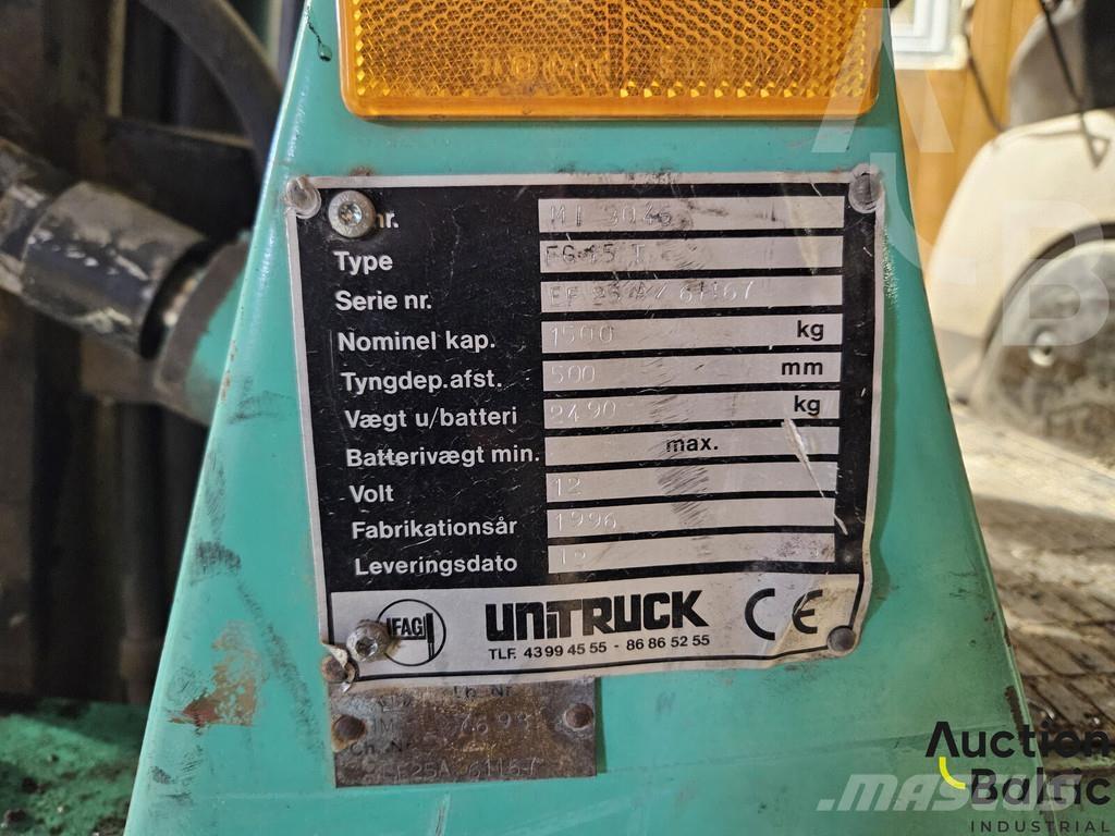 Mitsubishi FG15 Gasstapler