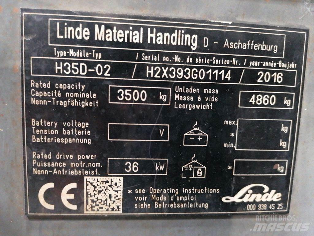 Linde H35D-02 Dieselstapler