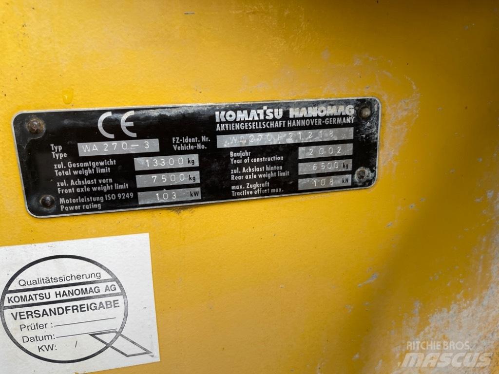 Komatsu WA 270-3 Radlader