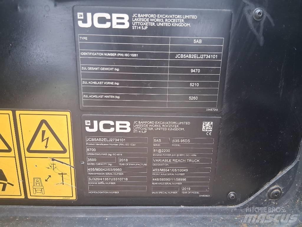 JCB 535-95 Teleskop-Radlader