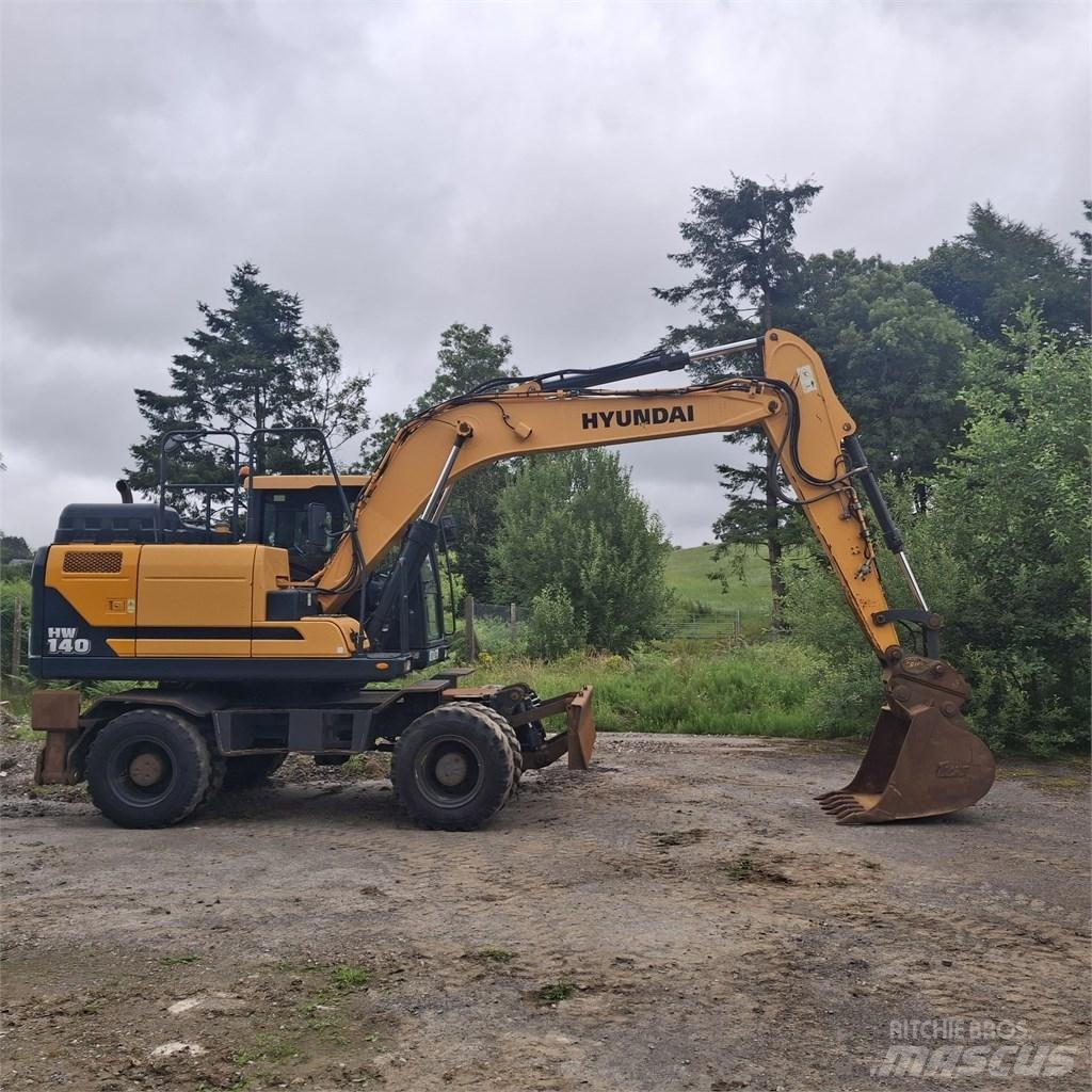 Hyundai HW 140 A Mobilbagger