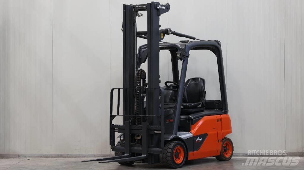 Linde E 16 P Elektrostapler