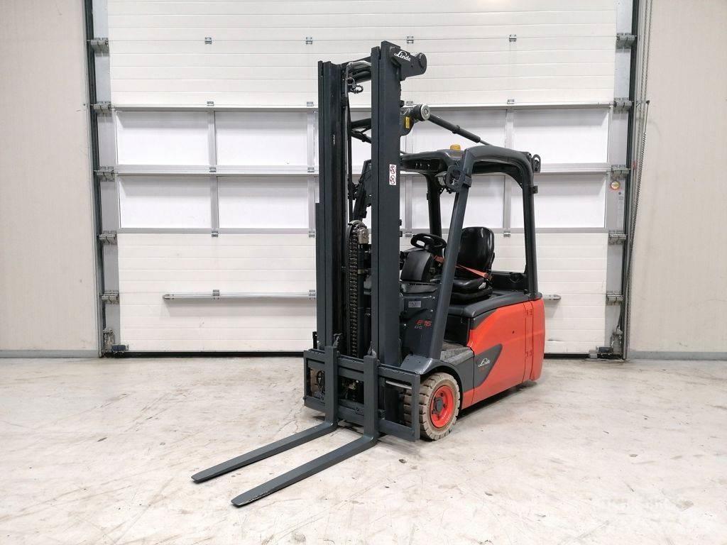 Linde E16L-02 Elektrostapler