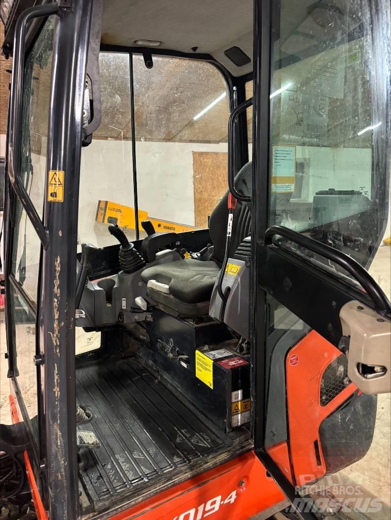 Kubota KX 19-4 Minibagger < 7t