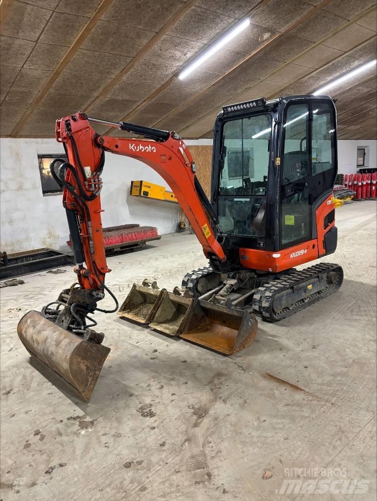 Kubota KX 19-4 Minibagger < 7t