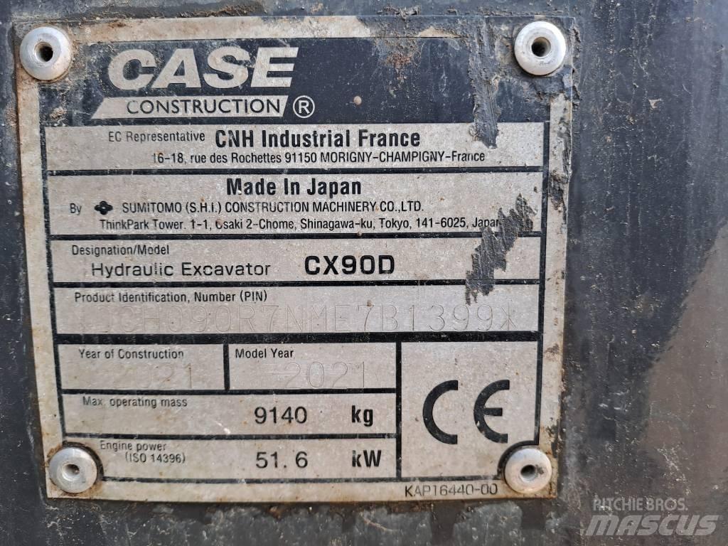 CASE CX 90 D Midibagger  7t - 12t