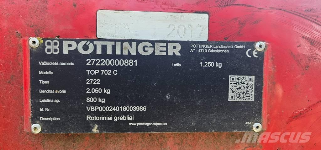 Pöttinger TOP 702C Kreiselheuer/-wender