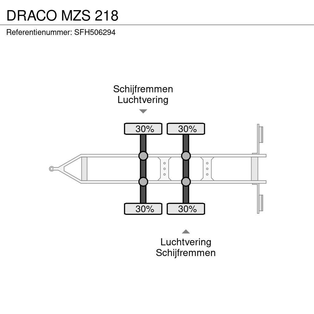 Draco MZS 218 Anhänger-Kastenaufbau
