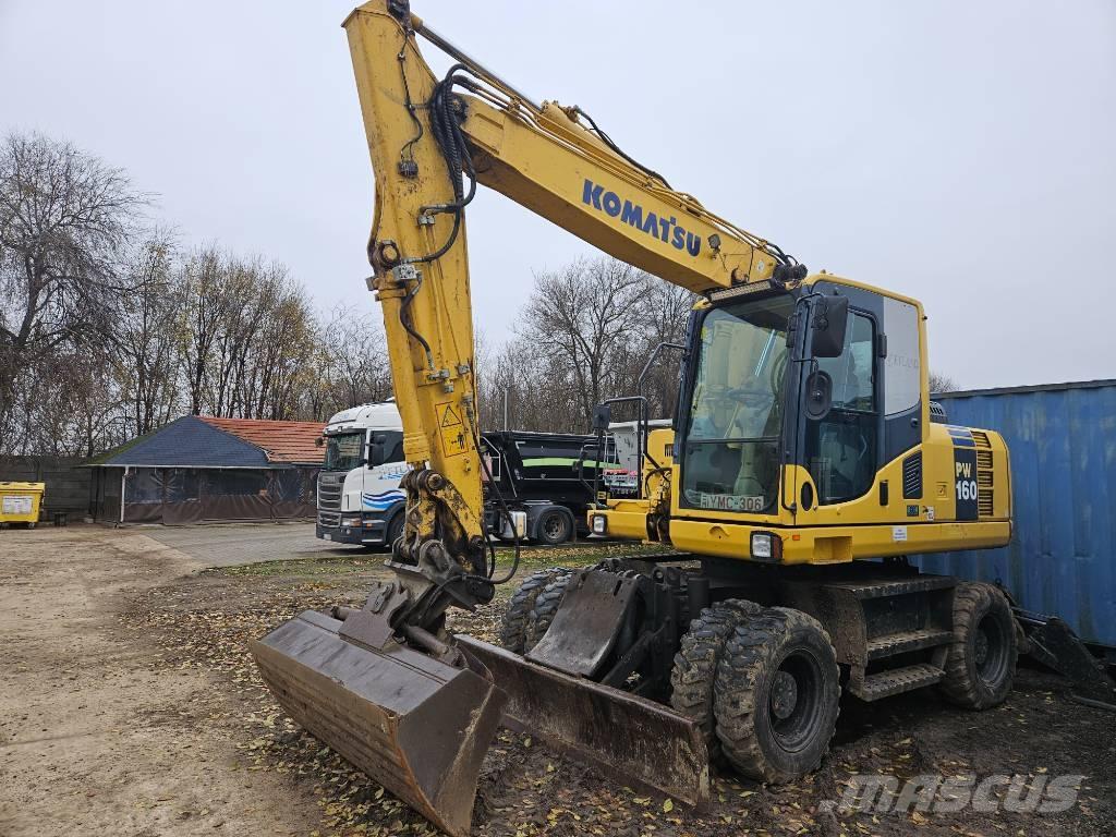 Komatsu PW 160-8 Mobilbagger