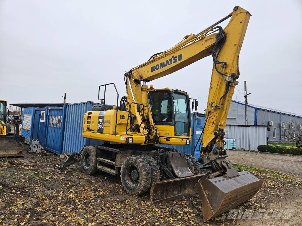 Komatsu PW 160-8 Mobilbagger