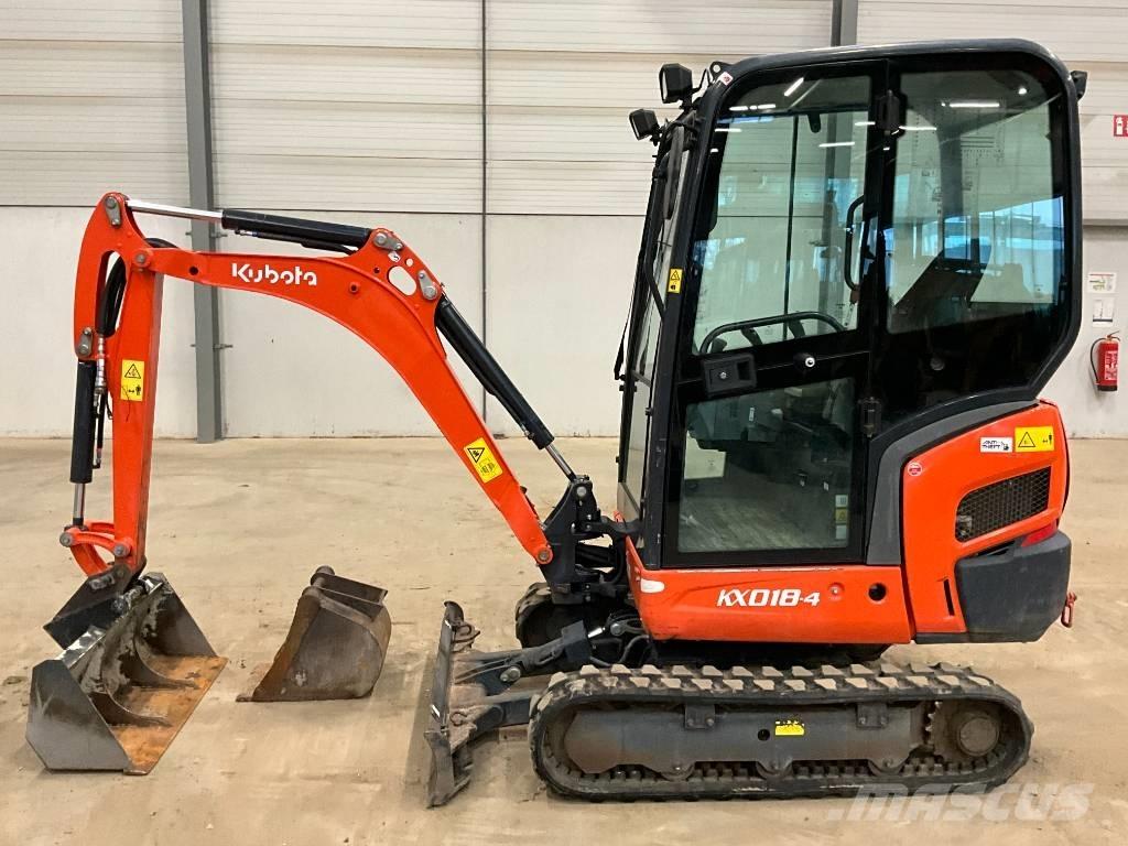 Kubota KX 018-4 Minibagger < 7t