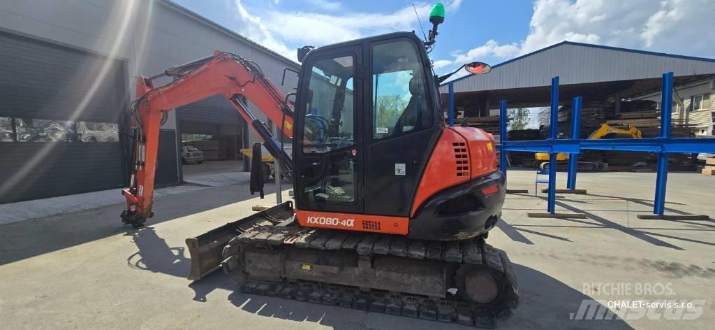 Kubota KX 080-4 CX Midibagger  7t - 12t