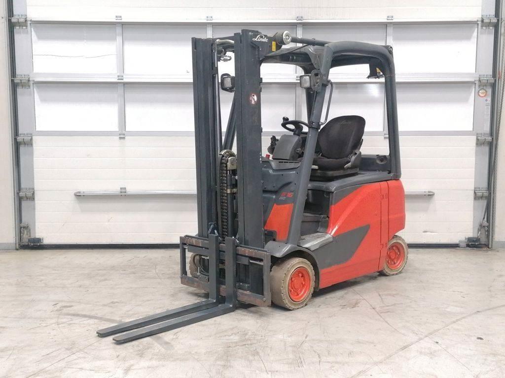 Linde E16PH-02 Elektrostapler