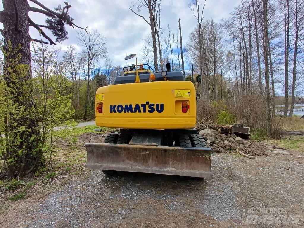 Komatsu PW 160-7E0 Mobilbagger