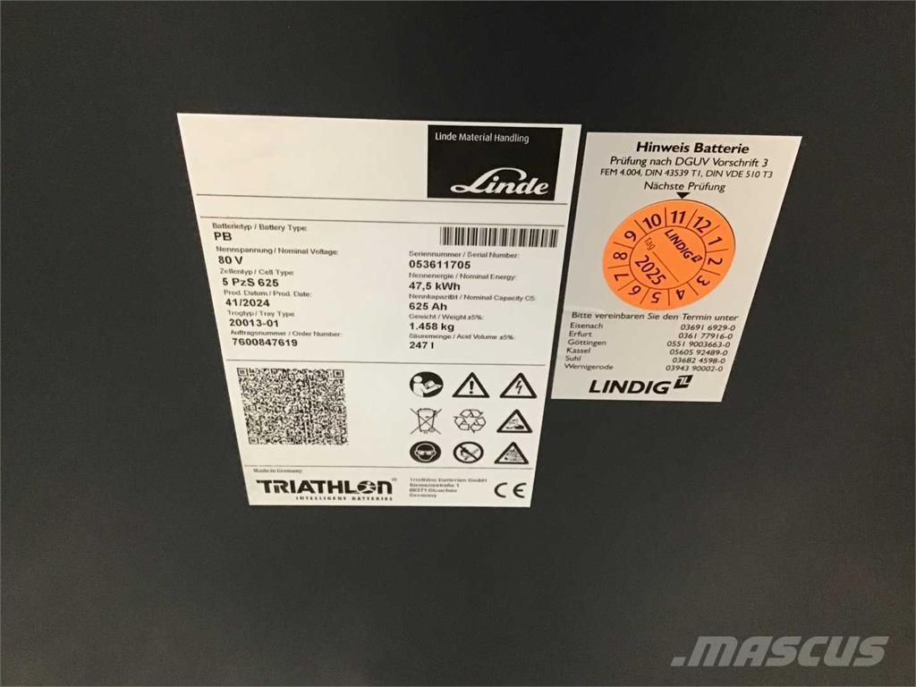 Linde E35L Elektrostapler