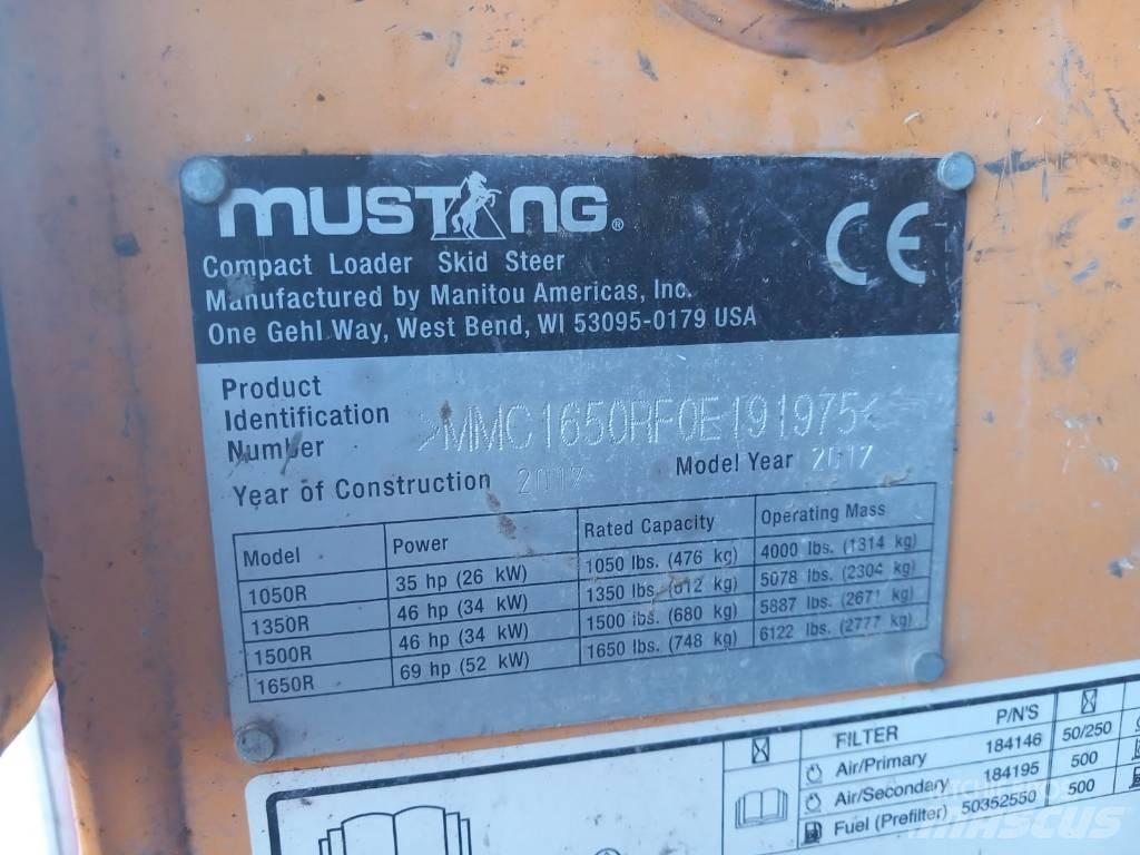 Mustang 1650 R Kompaktlader