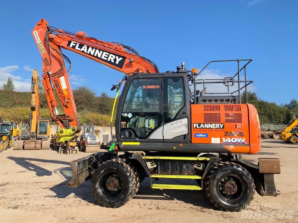 Hitachi ZX 140 W Mobilbagger