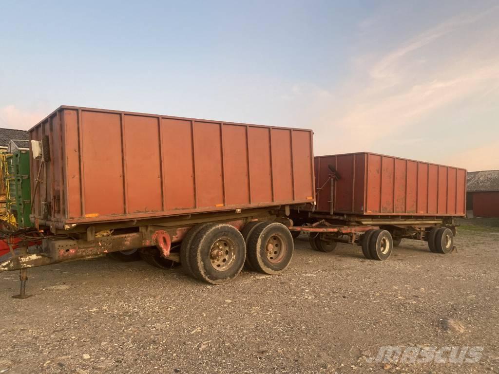 Scania vogntræk Kippanhänger