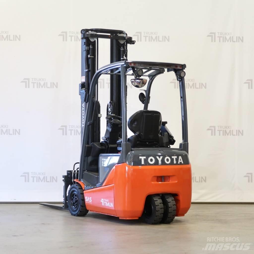 Toyota 8FBE15T Elektrostapler