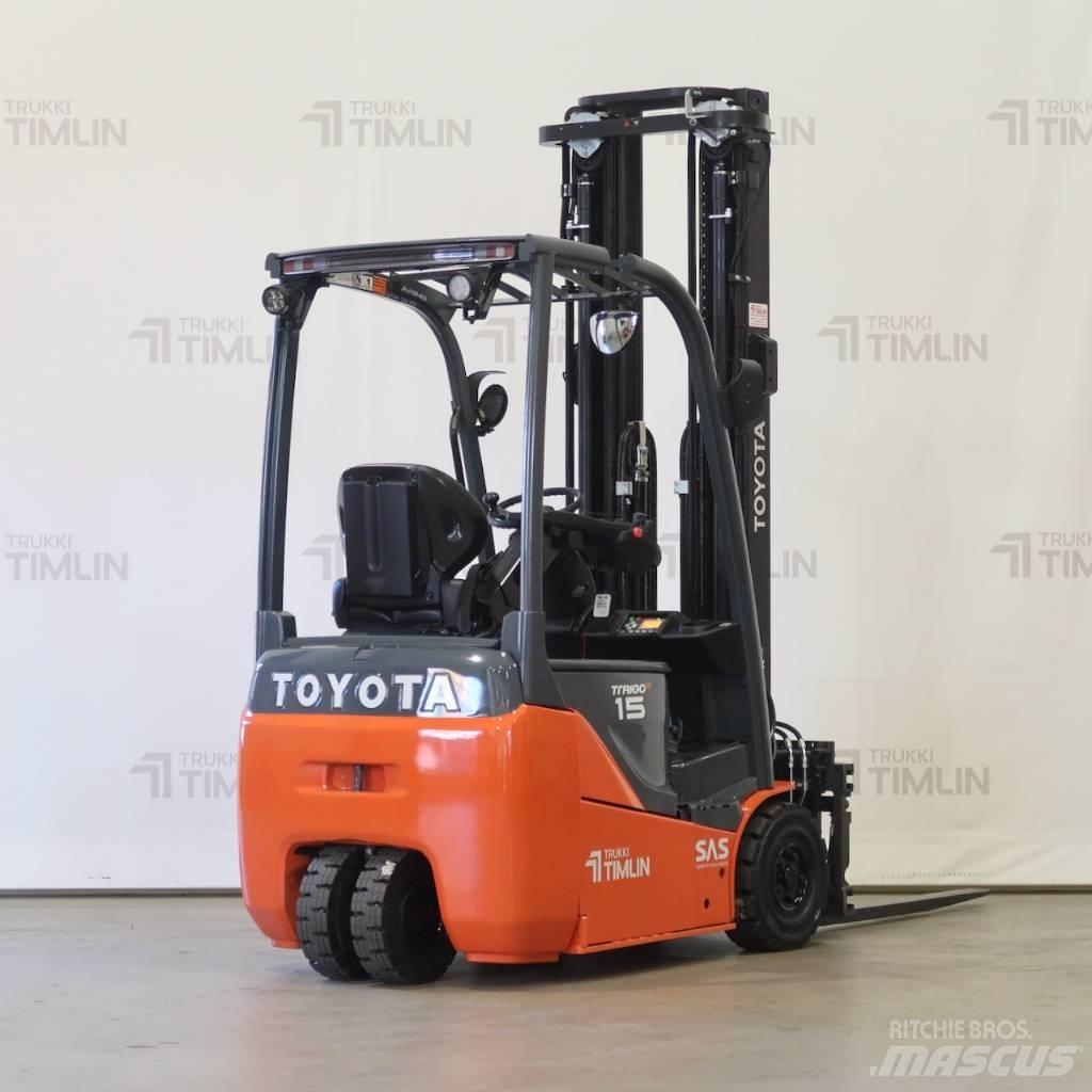 Toyota 8FBE15T Elektrostapler